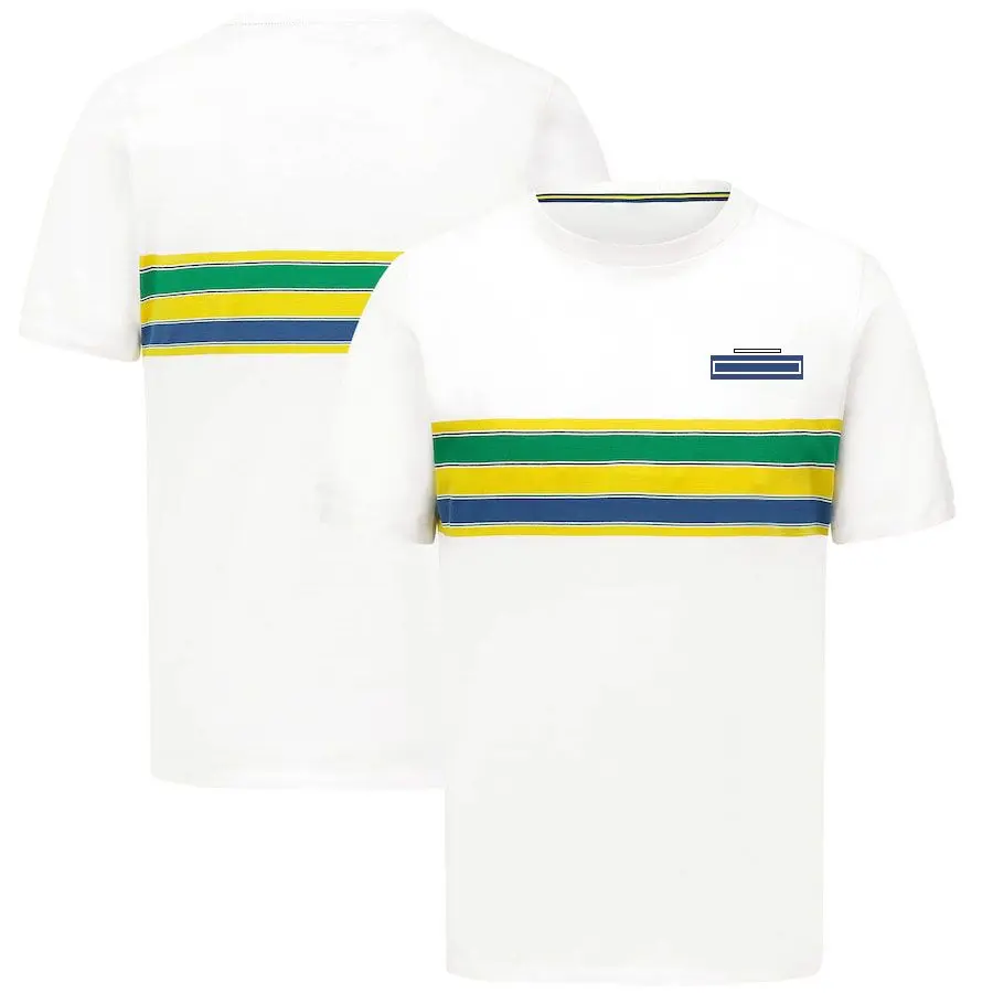 

F1 Formula One Short Sleeve T-shirt 2022 Team Edition Racing Suit round neck Tee lapel polo shirt custom plus size