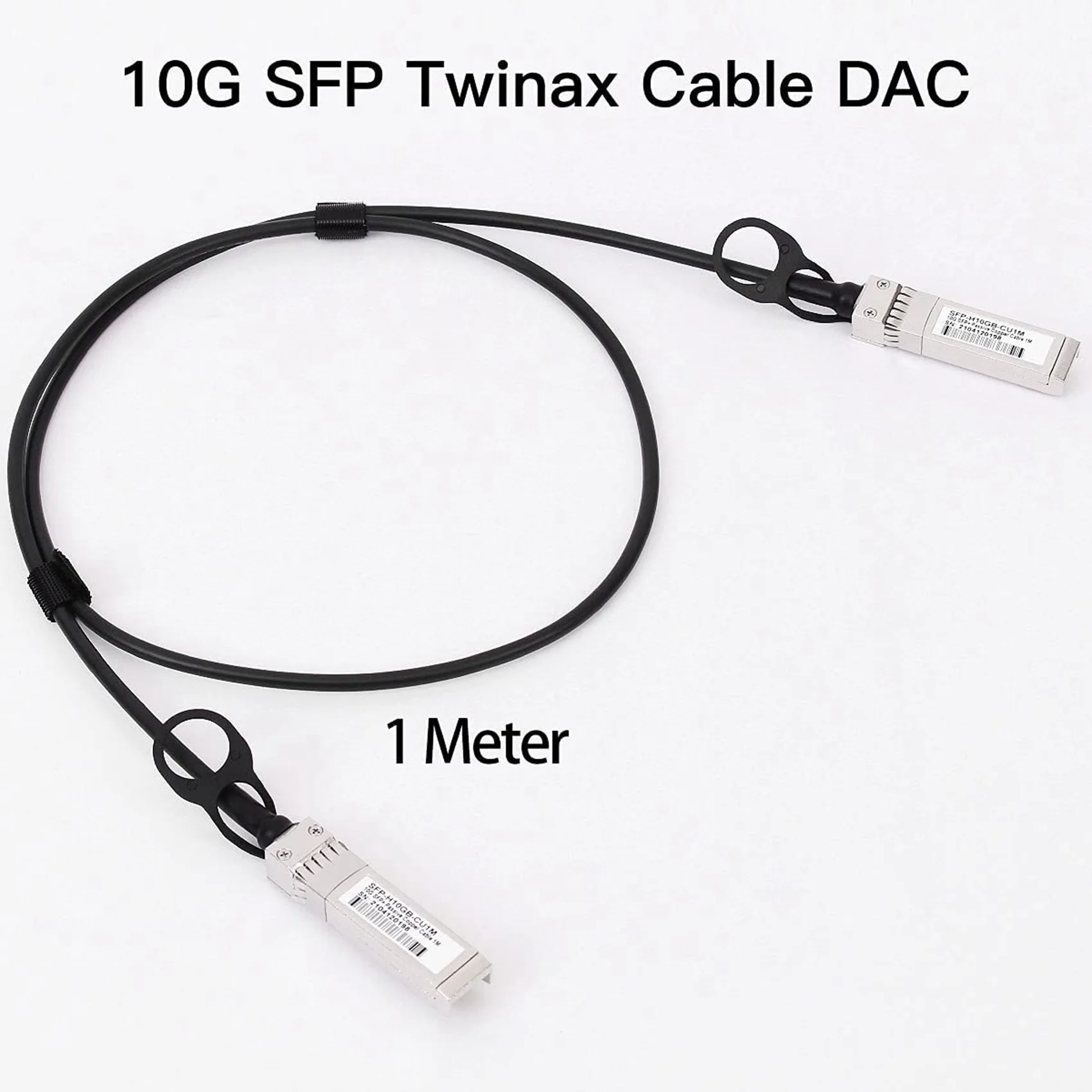 Кабель Twinax 10G SFP+ пассивный кабель прямого подключения Copper() 10GBASE SFP для SFP-H10GB-CU1M (1M)