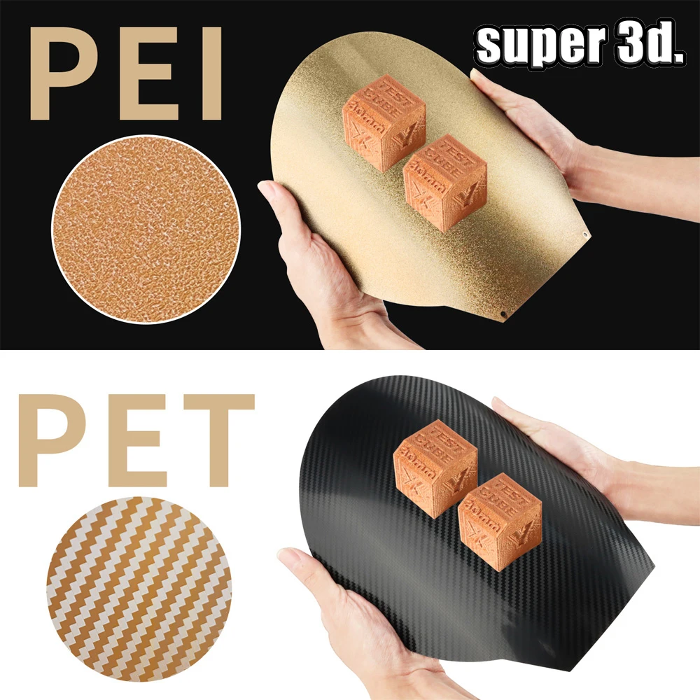 

Круглая Пластина Pei обновленная круглая пластина PEI пружина стальной лист диаметр 220 мм 240 мм 265 мм Тепловая кровать 3D принтер сборка пластины