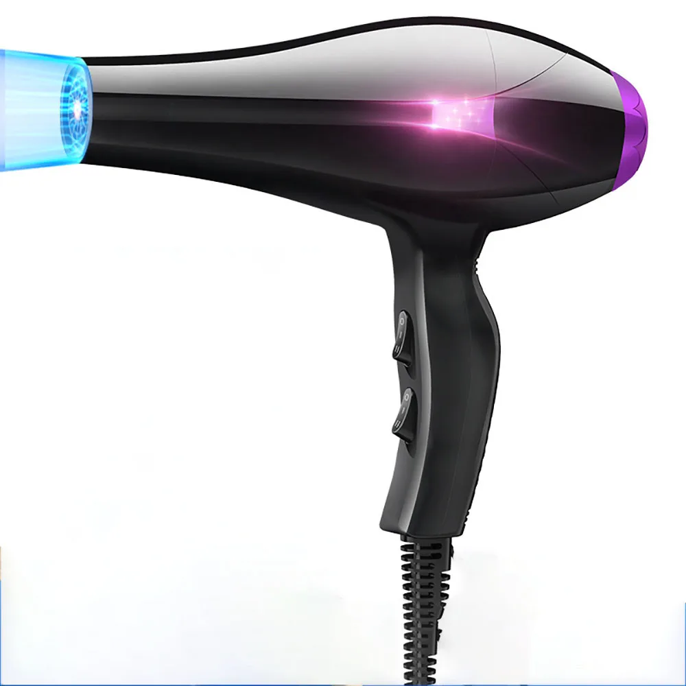 

Strong Hair Dryer Constant Temperature Hot And Cold Air Hair Dryer Ion Quick Without Harm Noise Reduction Safety Protect