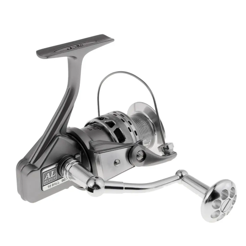 

Full Metal Fishing Reel 4.8:1 Stainless Steel Gear Front Drag Handle
