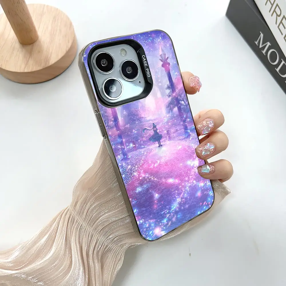 Чехол для телефона Girls Ocean Tram MINISO черный популярный в Корее оптовая продажа чехол