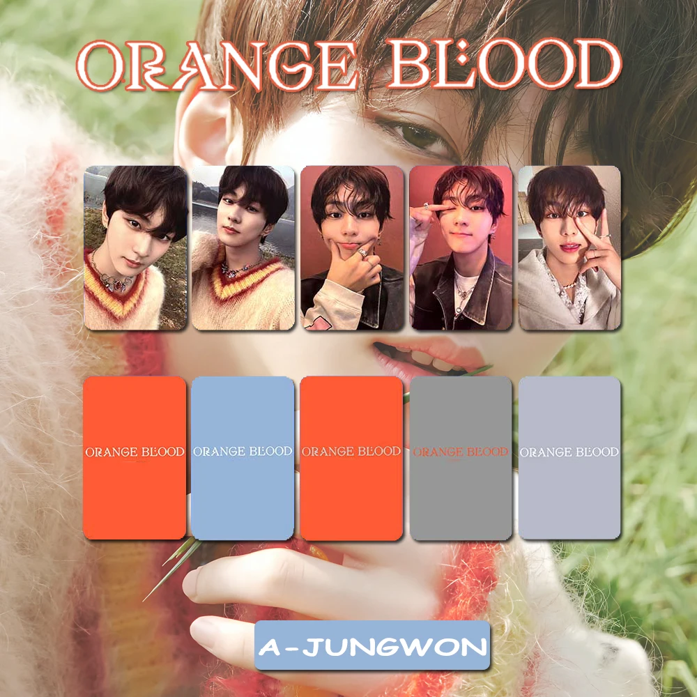 

Kpop Boys Idol World Tour Альбом Orange Blood SUNGHOON ломо-карта