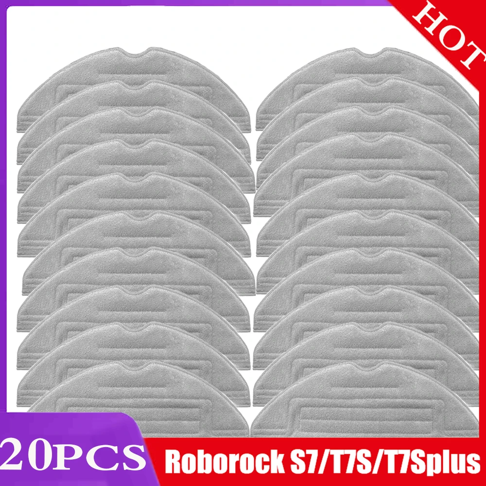 

Mop Cloths Accessroies for Xiaomi Vacuum Roborock S7Plus T7S S7 S7 MAX S7 MAXV S70 S75 Mopping Cloth Spare Parts