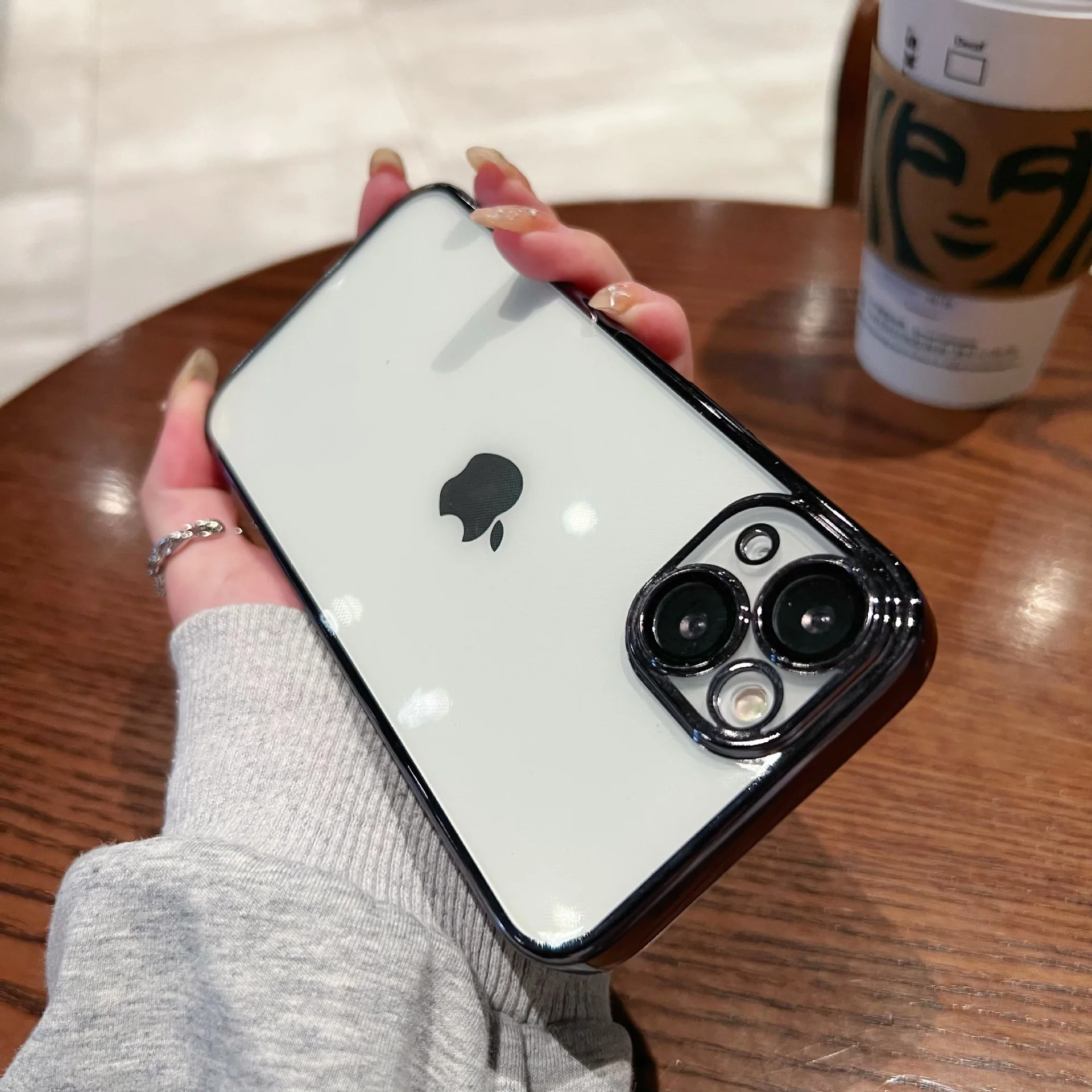 

Luxury Original Plating Process, Straight Edge Phone Cases for IPhone 14 13 12 11 Pro Max Xs XR Max 7 8 Plus Bumper Phone Cover