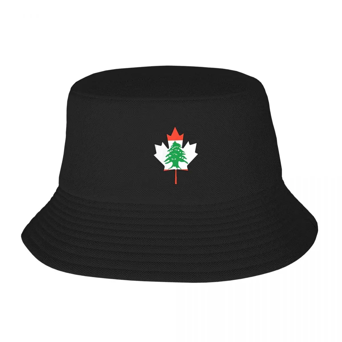 

Lebanon Flag Canada Maple Leaf Adult Fisherman's Hat Bob Bucket Hats Men Women Caps fisherman Hat Girl Boy Hat
