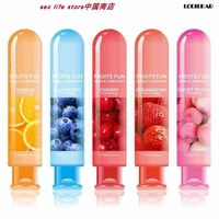 sex lube gay sex fruit jam flavor sex lubricant oil for anal oral toys