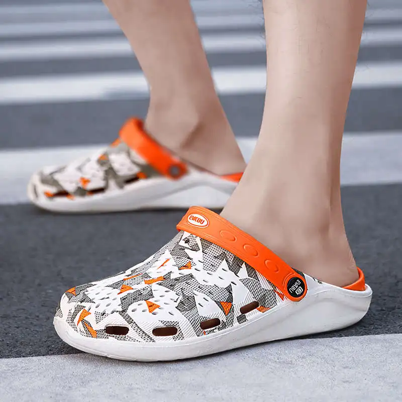 

Wedge Clogs Man Without Heel Sandals For Men 2021 Brand Flip Flops Man Size 7 Platform Shoes Shock Absorption Tennis Plateforme