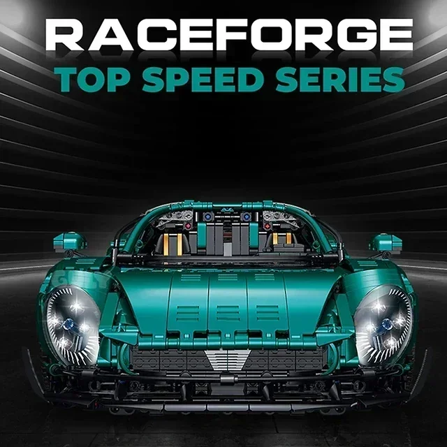 Новая гальваническая версия 10621 4208 шт. MOC высокотехнологичные супер гоночные