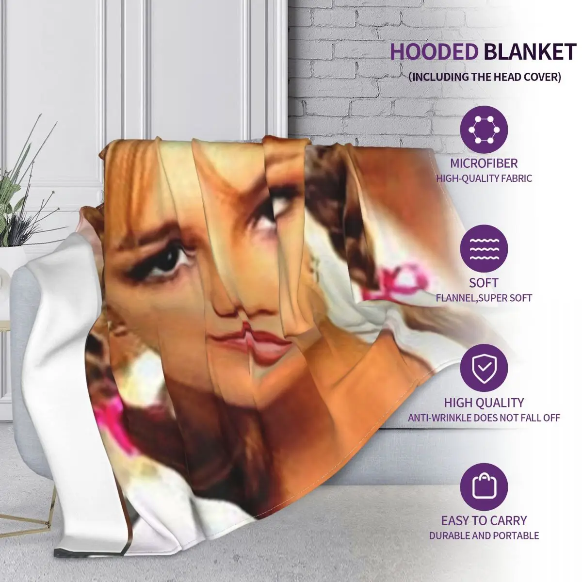 Britney одеяло Париж Линдси свобода бесплатно лето мягкое с капюшоном Дешевое