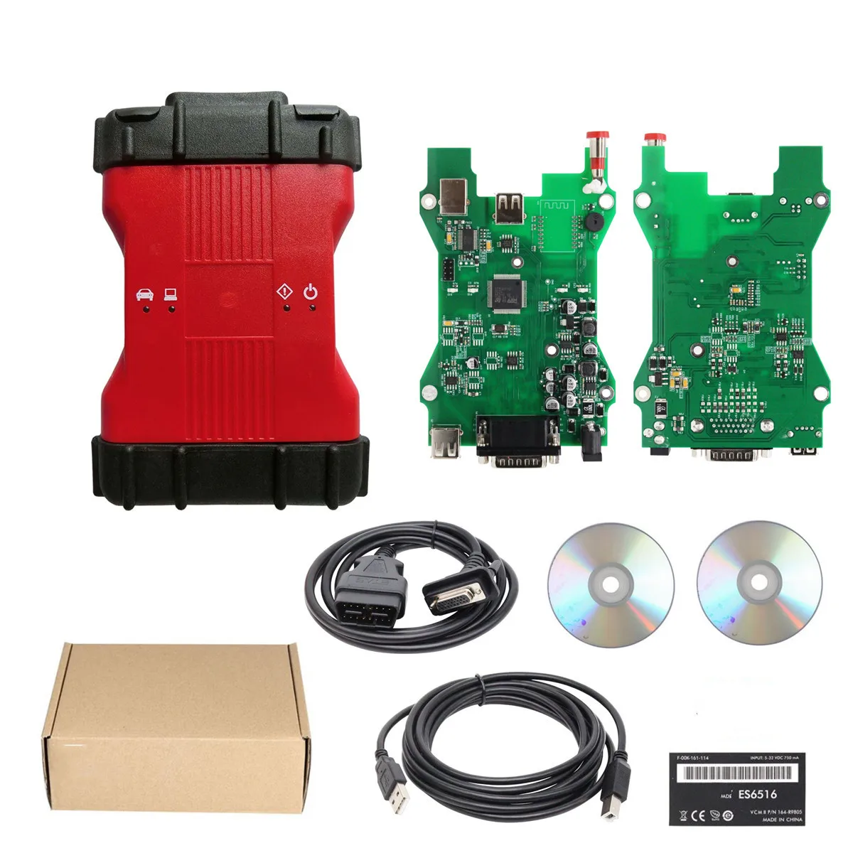 VCI VCM2 VCM 2 IDS V121 FD/MZD 2в1 OBD2 диагностический инструмент сканер кодов поддержка