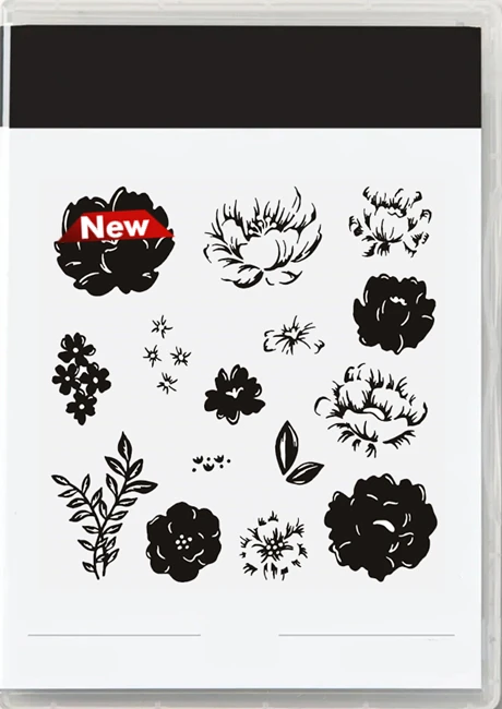 

New 2023 Catalog Cutting Dies Clear Stamp Two Tone Flora Scrapbooking Frame Card Craft