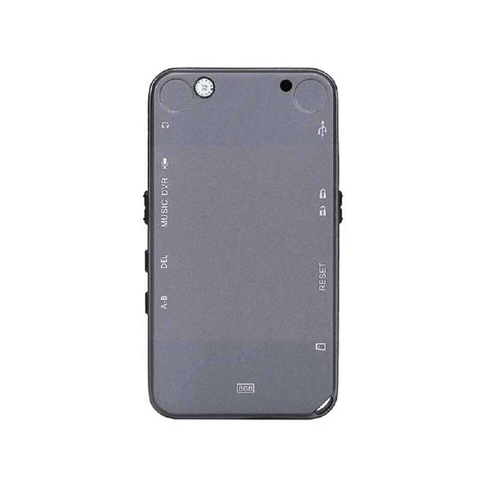 

Портативный цифровой диктофон M8t6, диктофон 50 м, Mp3, Wav, шумозаписывающее устройство, 64 ГБ, редуктор