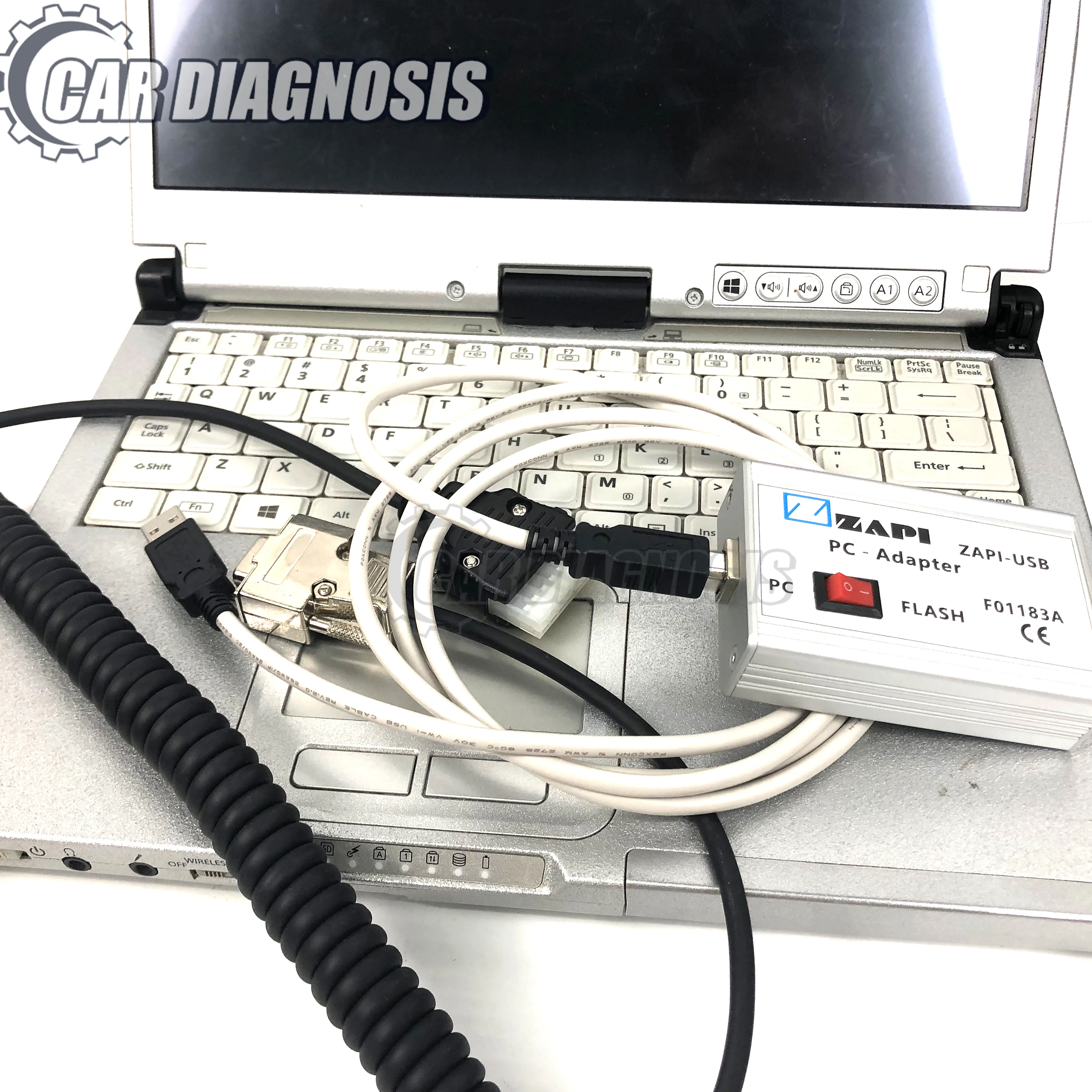 Ноутбук C2 для 9-контактного консольного интерфейса ZAPI диагностический