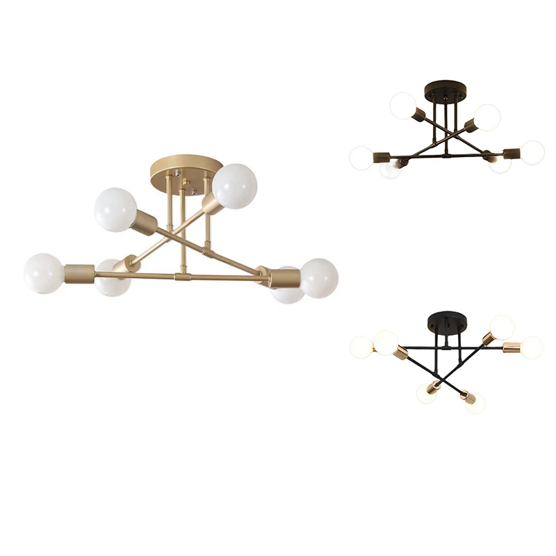 

Nordic Lighting Chandeliers Living Room Bedroom Lighting Creative Modern Minimalist Chandelier Ceiling Light