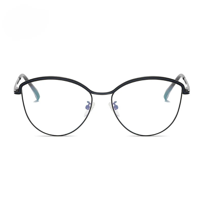 Новые женские очки с защитой от синего света плоские зеркальные излучения модная