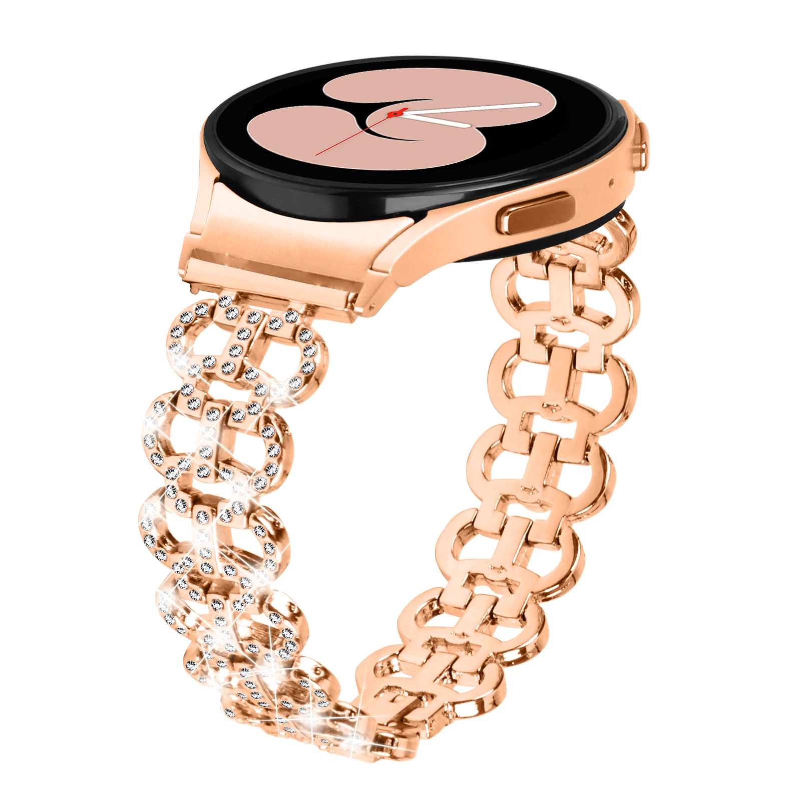 Ремешок Алмазный для Samsung Galaxy Watch 6 5 Pro 4 44 мм 40