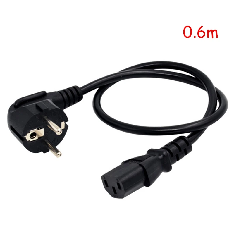 Кабель питания европейского стандарта Euro Type F Schuko Plug IEC C13 для ПК Компьютерный