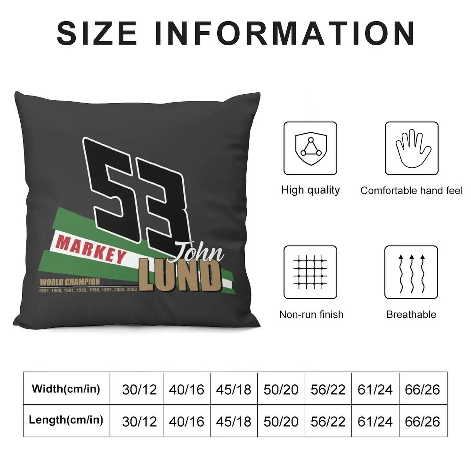 53 John Lund Brisca F1 World Champion декоративная подушка рождественские украшения для дома 2025