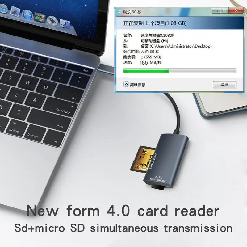 

Устройство для чтения карт памяти Sd/tf с разными портами типа C и Usb 3,0