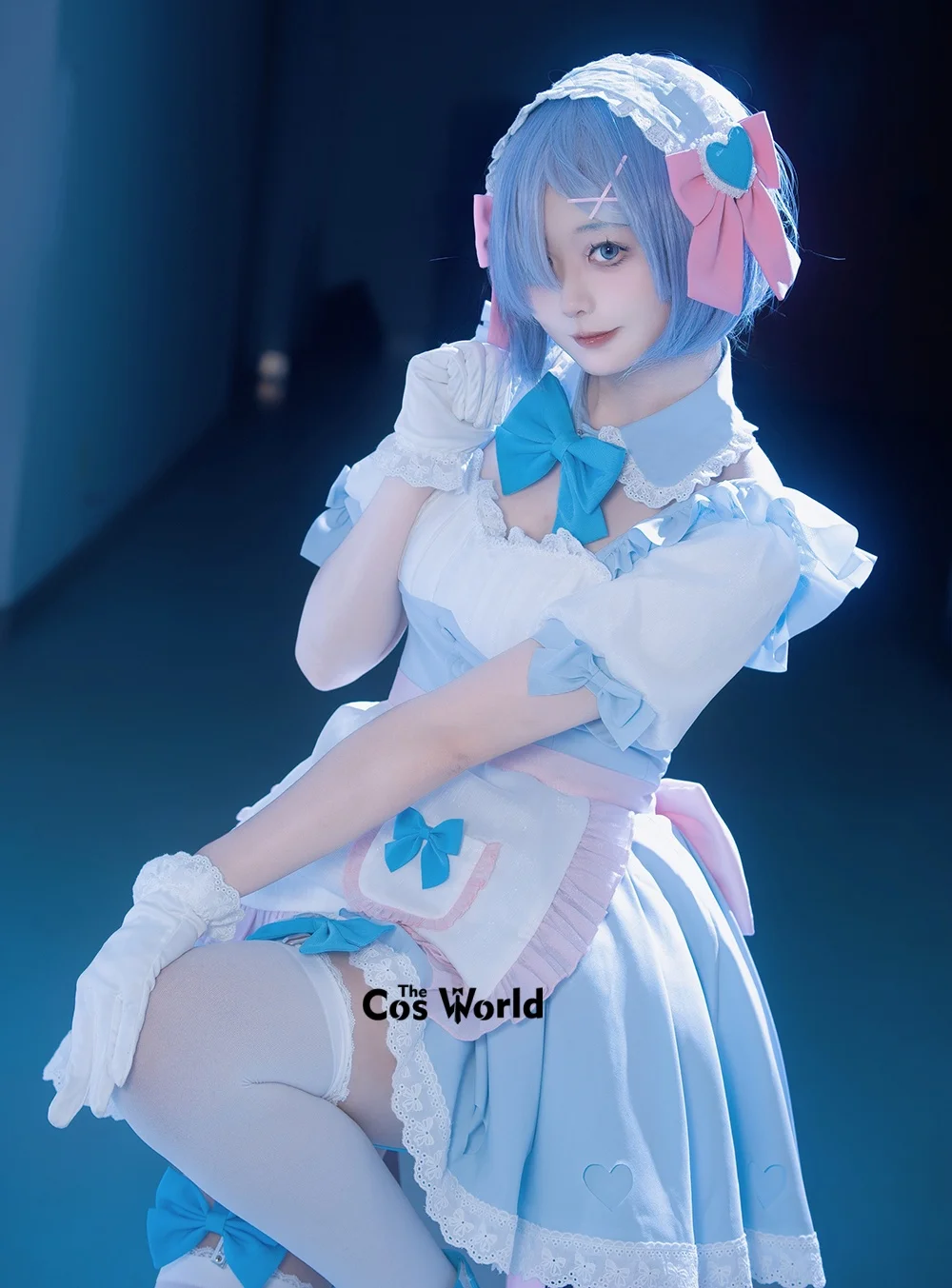 Re:Zero kara Hajimeru Isekai Seikatsu Ram Rem Dream милый фартук горничной платье униформа наряды