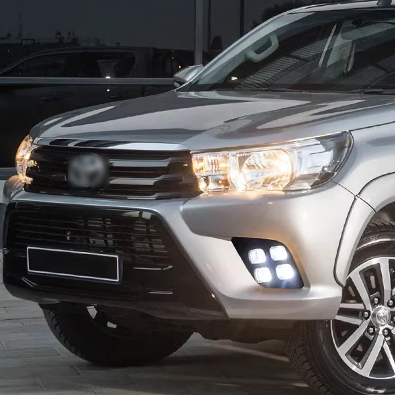 TYPY CSCSNL 2 шт. для Toyota Hilux Revo Vigo 2015 2016 2017 светодиодные DRL дневные ходовые огни дневного