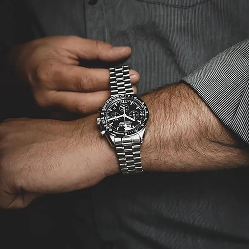 Richard Speedmaster Moonwatch мужские кварцевые часы