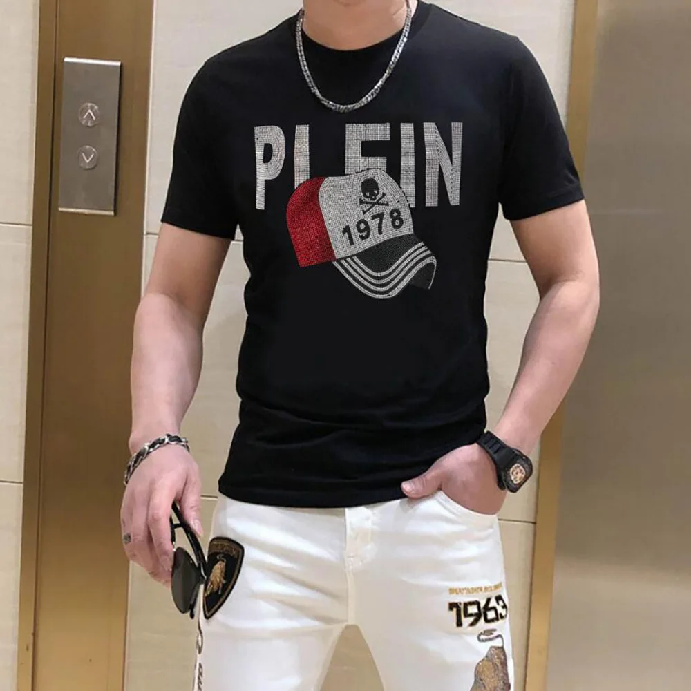 

Men t-shirts Designer Brand Round Neck Fashion Unisex High Quality Trend Tops