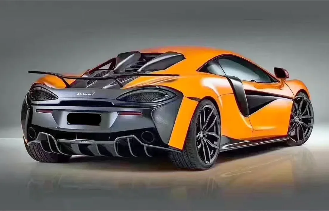 Задний диффузор из сухого углерода в стиле OEM задняя губа для корпуса McLaren 540C 570S