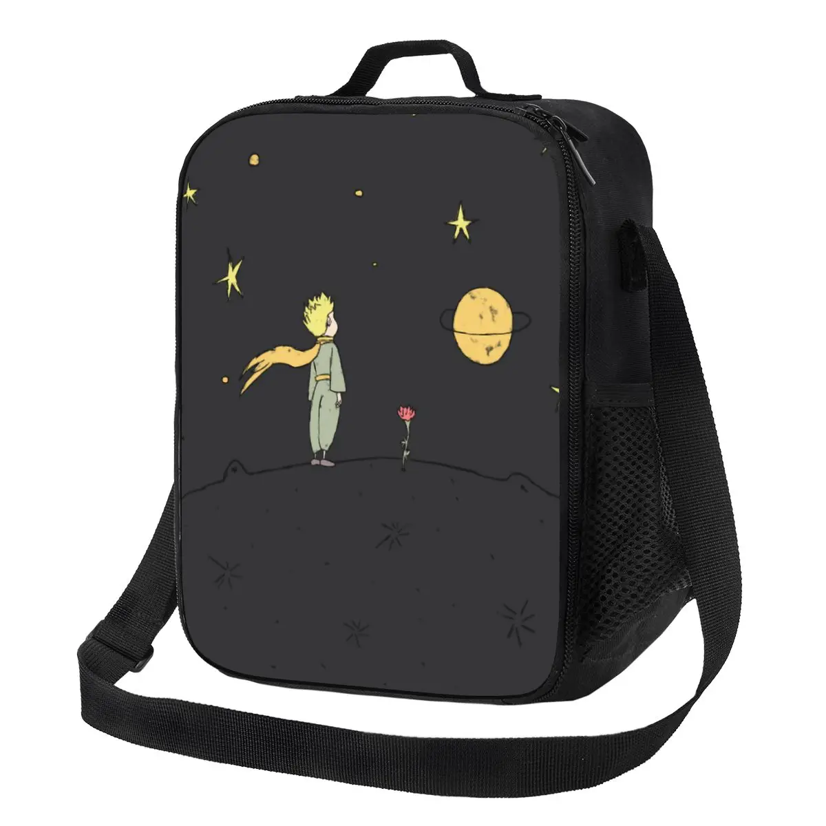 

Термоизолированные ланч-пакеты The Little Prince классической фантастики, французская сказочная Сумка-тоут для еды на открытом воздухе, пикника, бенто