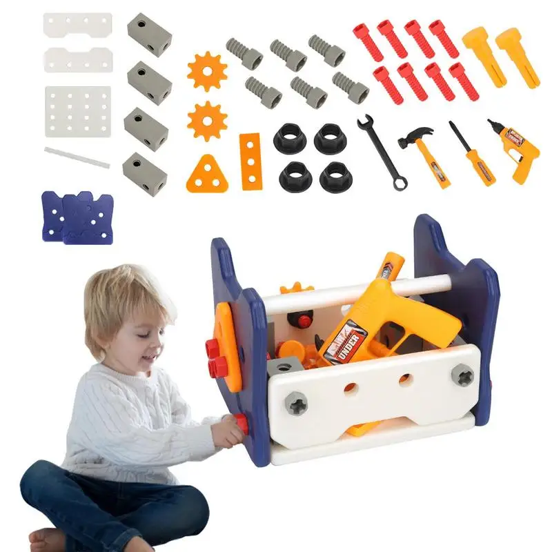 

Real Drill For Kids Montessori Screwdriver Mini Set Learning Sensory Bin Toys Preschool Materials Cultivate Thinking Creativity