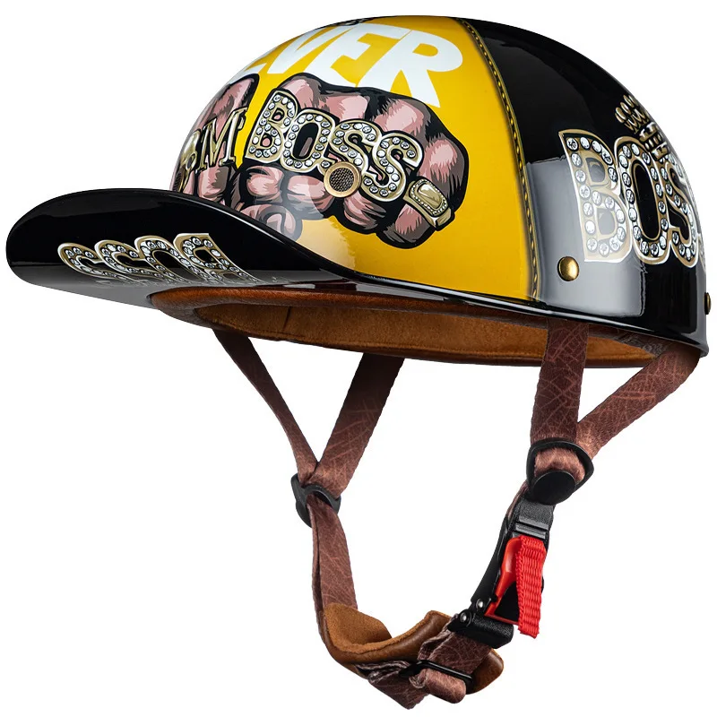 

2023 ретро летние велосипеды для взрослых с открытым лицом винтажная бейсболка с коротким шлемом шлемы для детей мотокросса для мужчин женщи...