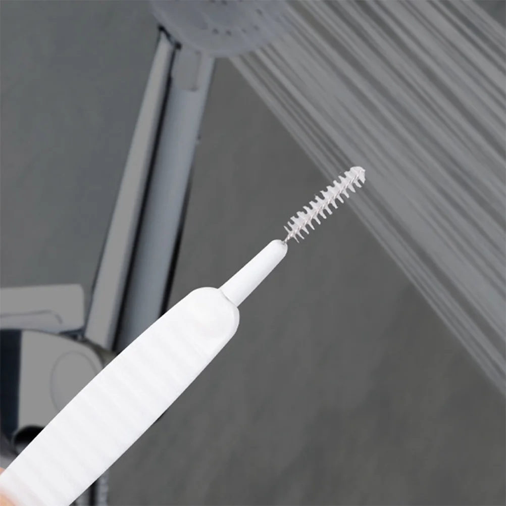 

Shower Brush Cleaner Cleaning Hole Head Nozzle Small Pore Gap Mini Anti Clogging Cordless Scrubber Bathroom