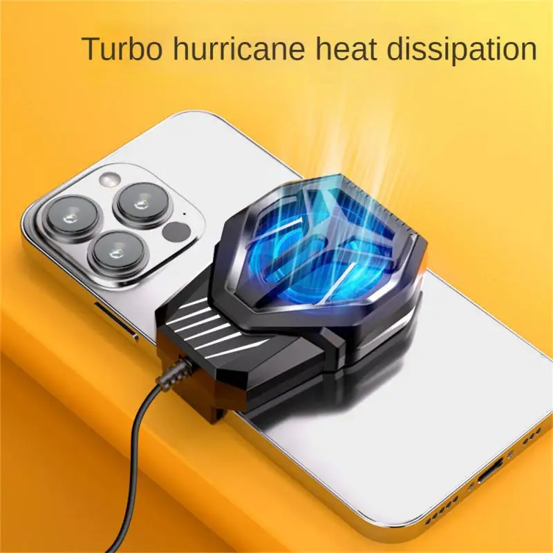 

Stable Cool Heat Sink For Cellphones Tablets Firm Mobile Phone Radiator Heat Dissipation Low Noise Cooling Fan Radiator Small