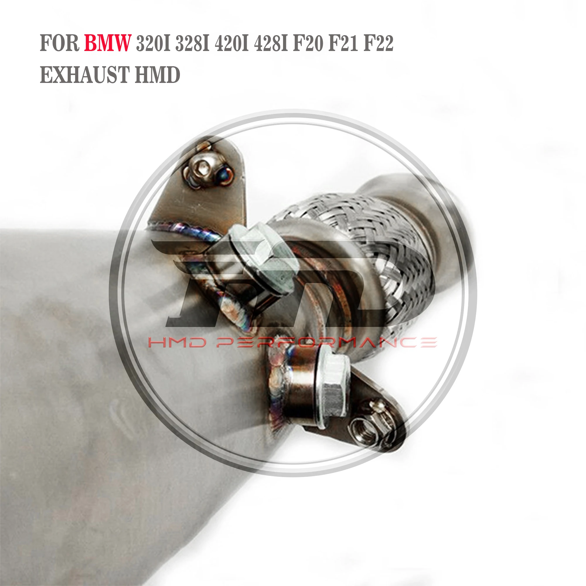 Водосточная труба выхлопной системы HMD из нержавеющей стали подходит для