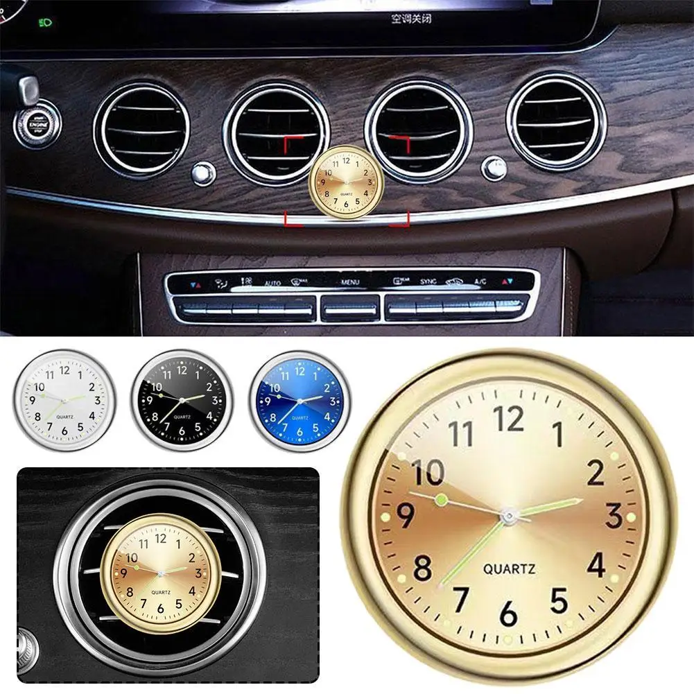 

Mini Watch Car Quartz Clock Mini Electronic Clock Waterproof Bicycle Motorcycle Watch Auto Car Clock Dashboard Clock In Car