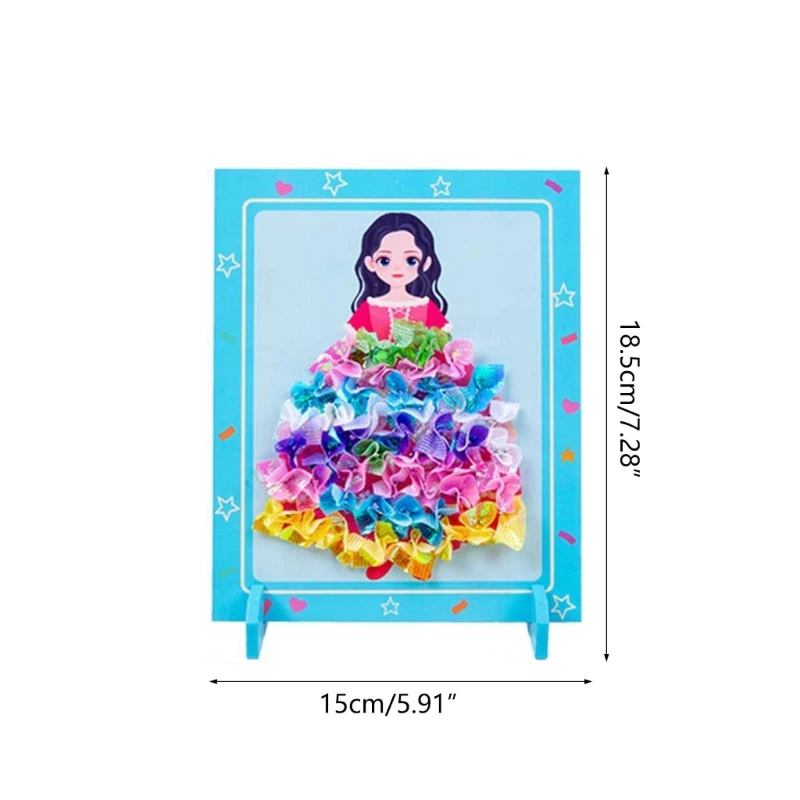 Рисунок 6 - Сделай сам костюм принцессы наклейка