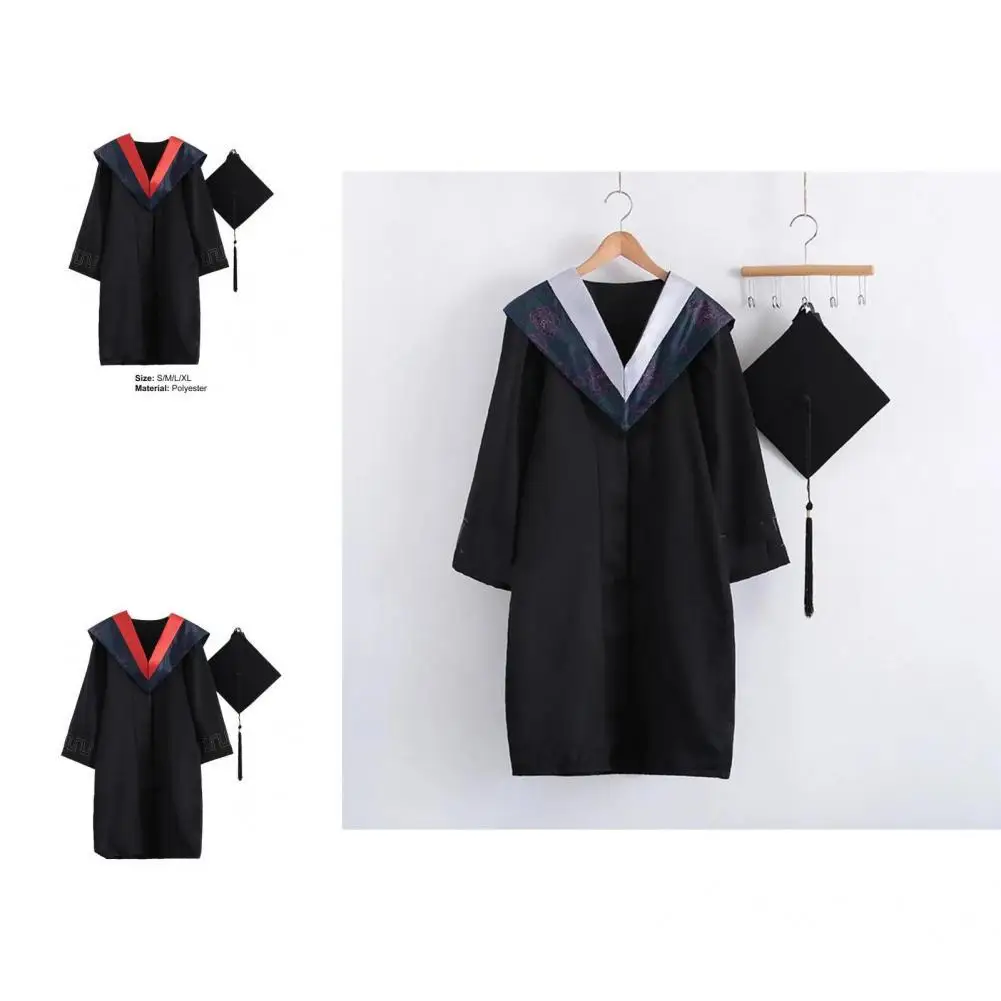 

Качественный вязаный полиэстер благословение визуальный эффект академическая униформа для фотографии