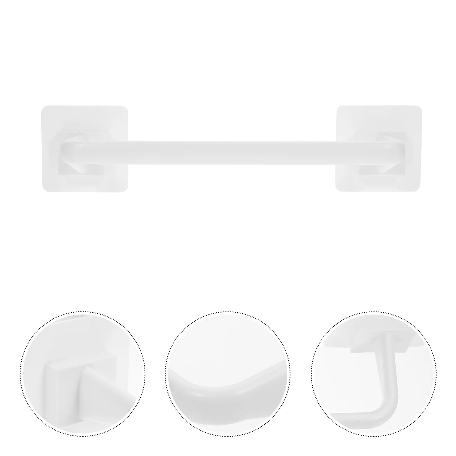 

Towel Hanger Modern Style Puch-free Bathroom Towel Holder Dish Cloth Hanger for Bathroom Home Kitchen