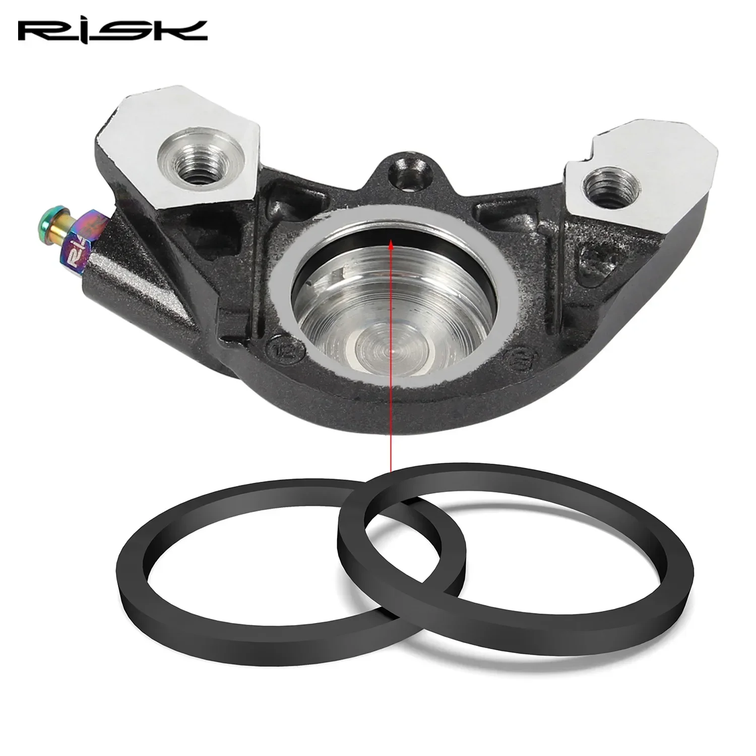 2 шт. велосипедный диск Braek суппорт уплотнительные кольца для поршня Shimano XT M785 M8000