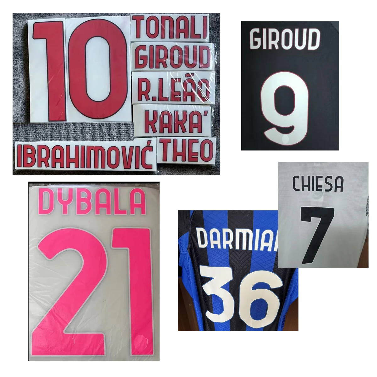 Настраиваемая печать серии A Nameset, печать «сделай сам» с любым именем и номером, тепловая печать для футбола