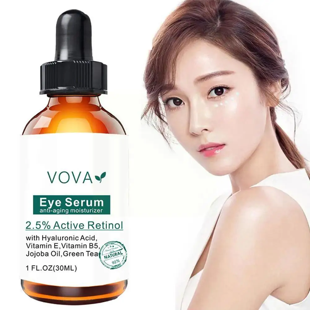 

Instant Remove Eye Bags Serum Retinol Cream Anti Puffiness Gel Eye Dark Eyes Circles Massage Care 30ml Anti-wrinkle Fades S D5e7