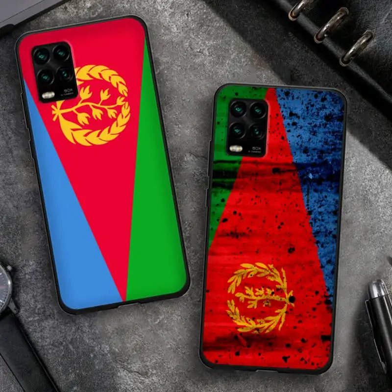 

For Xiaomi Eritrea National Flag Phone Case For Xiaomi mi 10 11 9 8 lite pro MAX2 3 note3 mix2s 6 6plus 6X F1 Phone Covers