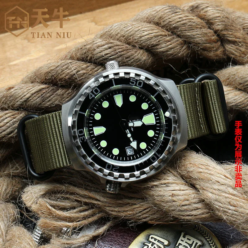 Ремешок нейлоновый водонепроницаемый для наручных часов цвет в ассортименте