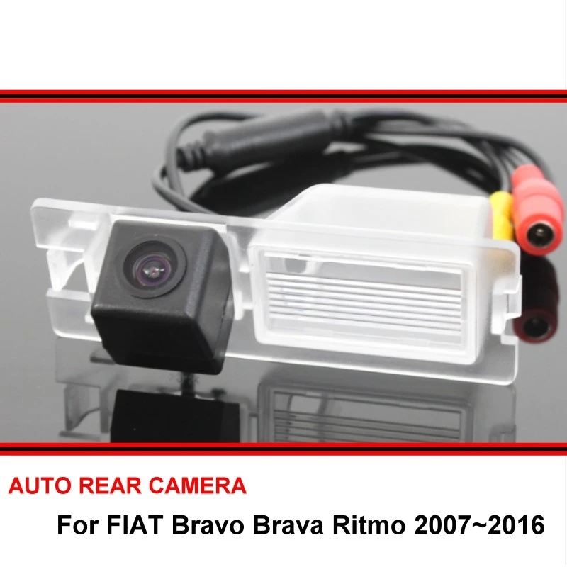 

Камера заднего вида для FIAT Brava / Ritmo / Bravo 2007 ~ 2016, камера заднего вида для парковки автомобиля, камера ночного видения CCD