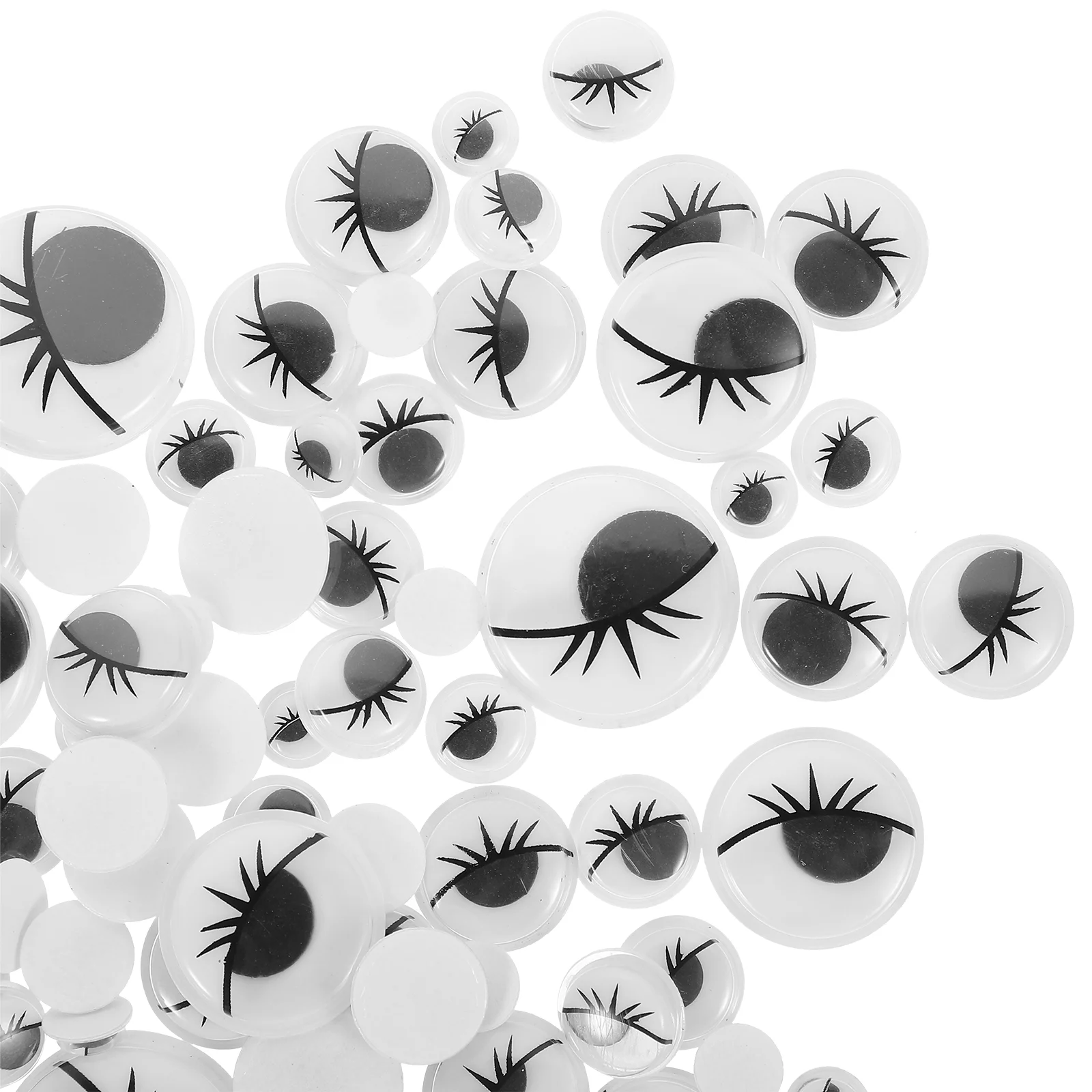 Самоклеящиеся наклейки с героями мультфильмов глазное яблоко поделки своими