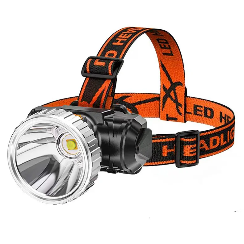 

Led Headlamp Portable Fishing Head Mounted Headlights Night Run Torch Glare Rechargeable Light USB Charging Camping Powerful
