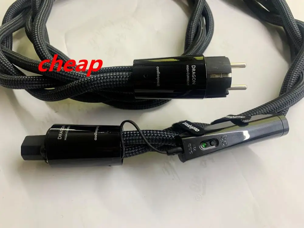 Высокоточный блок питания Dragon с низким рассеиванием Z/шума 3-полюсный шнур