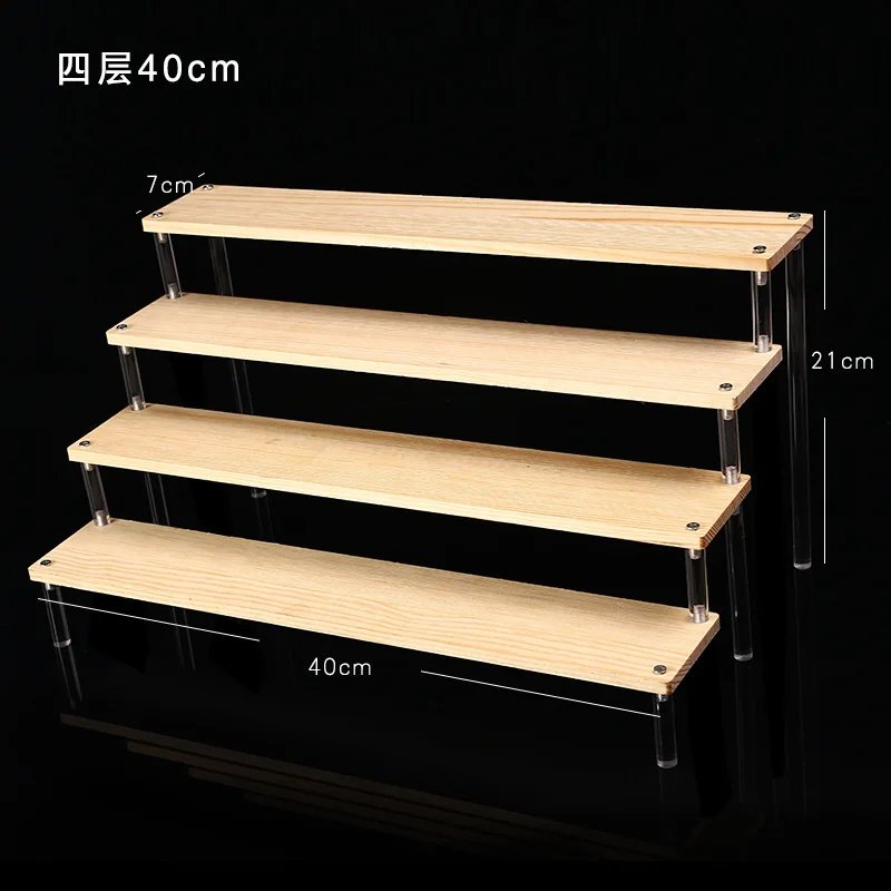 

Акриловая прозрачная витрина 1-5 ярусов