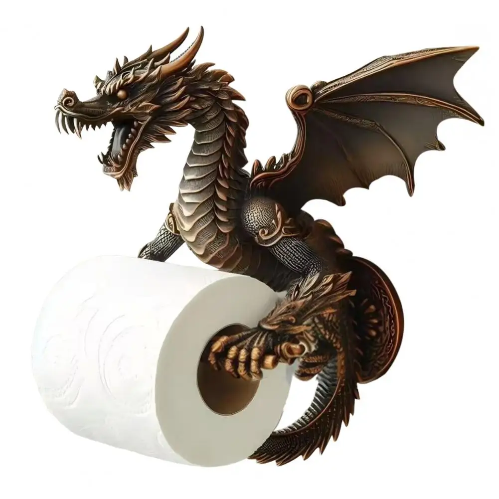 

Держатель для туалетной бумаги Дракон из резины